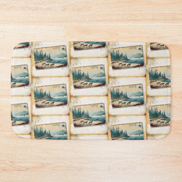 Item preview, Isle Royale National Park Postcard Vintage Retro Travel designed and sold by TravelPostcardGems.