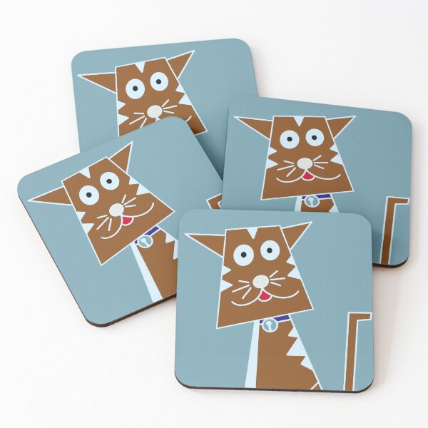 Item preview, Square cat designed and sold by Nasakrit989.