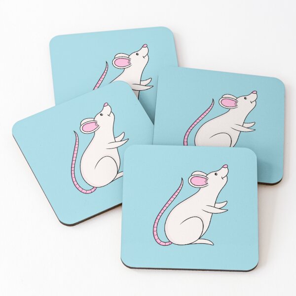 Item preview, Cute White Mouse designed and sold by Amanda Kinast.