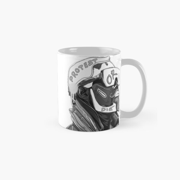 Protest or Die Series no 2 by iServalan Illustration Art by Tale Teller Club Orchestrations Classic Mug
