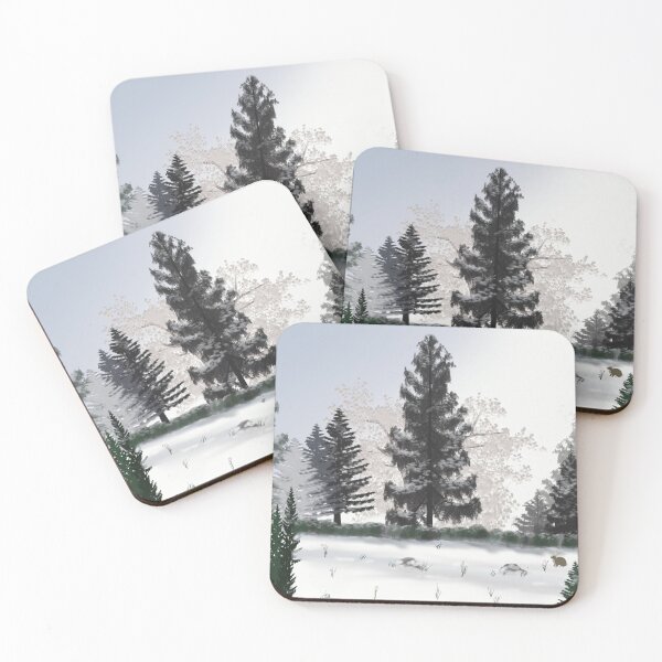 Item preview, Snowy field designed and sold by DigitalMagick.