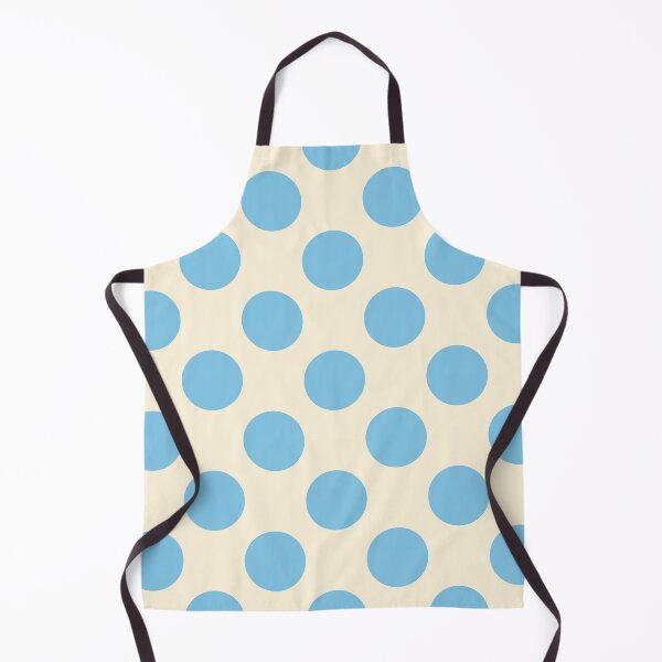 Item preview, Earthy Sky Blue Polka Dots and Cream Background designed and sold by Kpss2564.