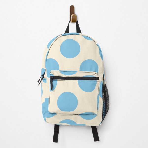 Item preview, Earthy Sky Blue Polka Dots and Cream Background designed and sold by Kpss2564.