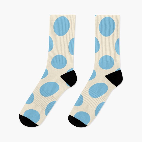 Item preview, Earthy Sky Blue Polka Dots and Cream Background designed and sold by Kpss2564.