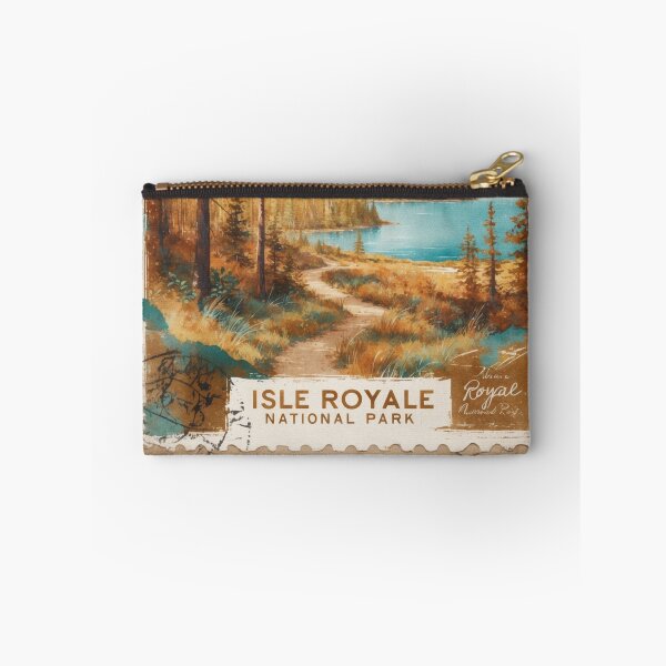Item preview, Isle Royale National Park Postcard Vintage Retro Travel designed and sold by TravelPostcardGems.
