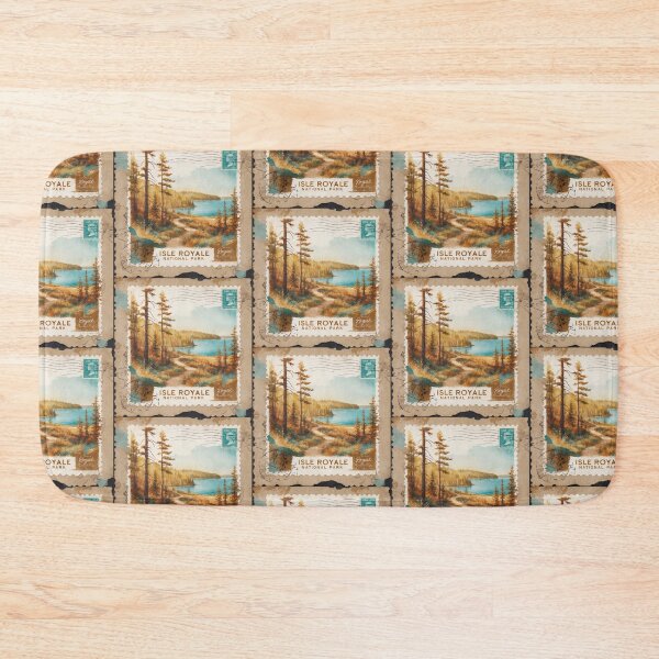 Item preview, Isle Royale National Park Postcard Vintage Retro Travel designed and sold by TravelPostcardGems.