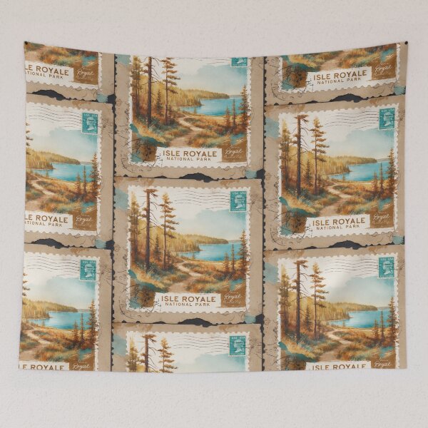 Item preview, Isle Royale National Park Postcard Vintage Retro Travel designed and sold by TravelPostcardGems.
