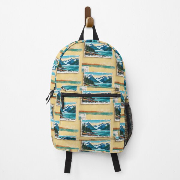 Item preview, Kenai Fjords National Park Postcard Vintage Retro Travel designed and sold by TravelPostcardGems.