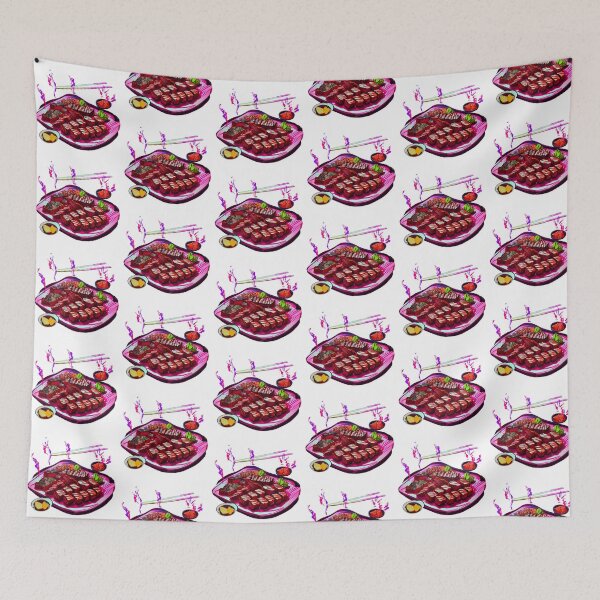 Item preview, Japanese grilled meat. designed and sold by MiiGrand2.