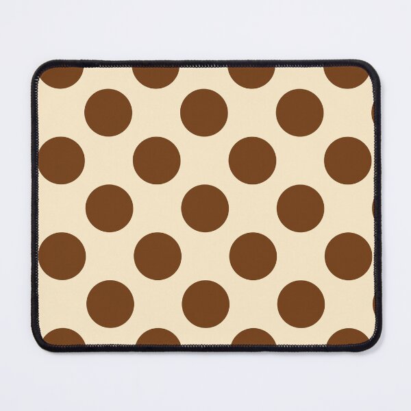 Item preview, Earthy Dark Orange Polka Dots and Cream Background designed and sold by Kpss2564.
