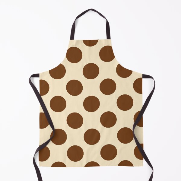 Item preview, Earthy Dark Orange Polka Dots and Cream Background designed and sold by Kpss2564.