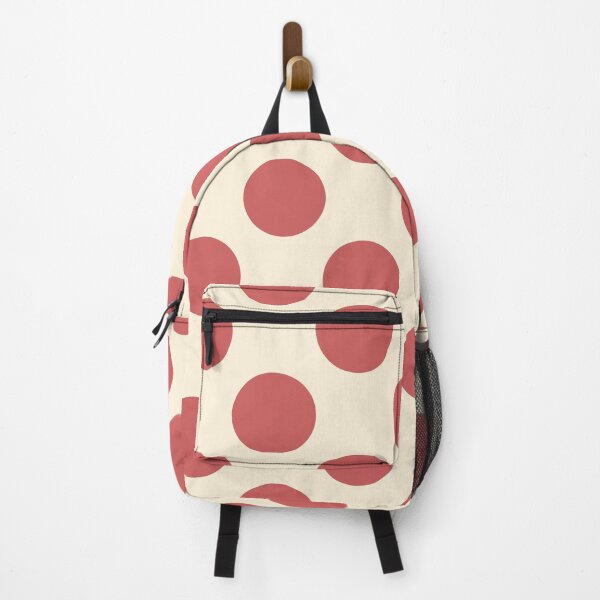 Item preview, Earthy Red Polka Dots and Cream Background designed and sold by Kpss2564.
