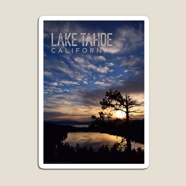 Sunrise at Cascade Lake and Lake Tahoe Magnet