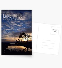 Sunrise at Cascade Lake and Lake Tahoe Postcards