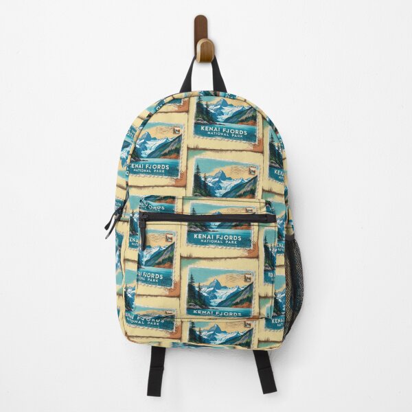 Item preview, Kenai Fjords National Park Postcard Vintage Retro Travel designed and sold by TravelPostcardGems.