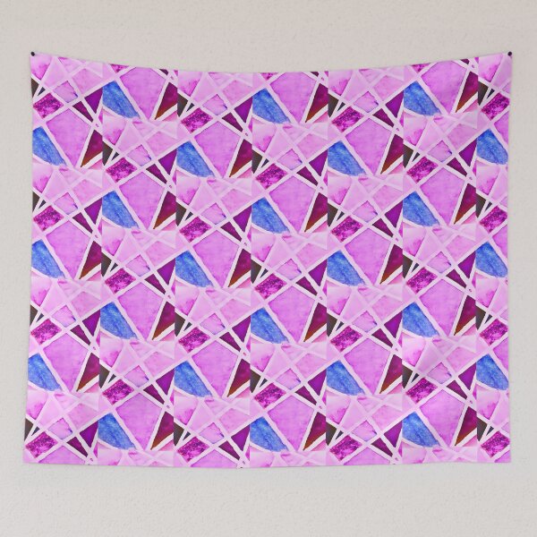 Item preview, Purple Water Color Shapes designed and sold by mizdarknezz3.