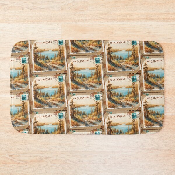 Item preview, Isle Royale National Park Postcard Vintage Retro Travel designed and sold by TravelPostcardGems.