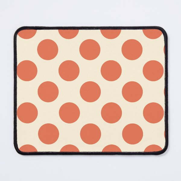 Item preview, Earthy Orange Polka Dots and Cream Background designed and sold by Kpss2564.