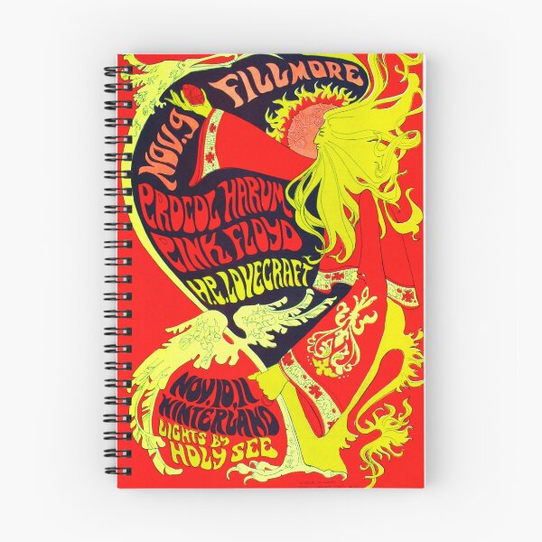 Item preview, Vintage psychedelic 1960's Fillmore poster designed and sold by colliophoto.