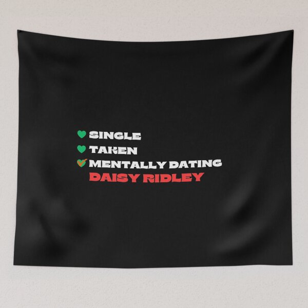 Item preview, Mentally Dating Daisy Ridley - White Fonts designed and sold by Itsheartshop.