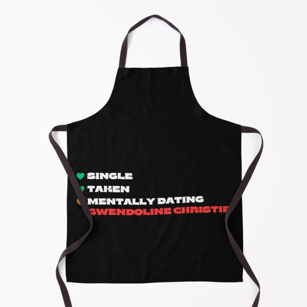 Item preview, Mentally Dating Gwendoline Christie - White Fonts designed and sold by Itsheartshop.
