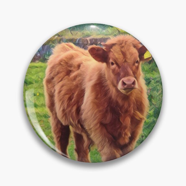 Item preview, Vaca bebé de las tierras altas designed and sold by Craftivity.
