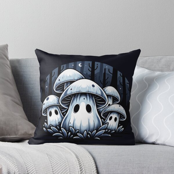 Item preview, Ghostly Shrooms - Spooky Forest Mushroom Design designed and sold by FieldHouseTees.