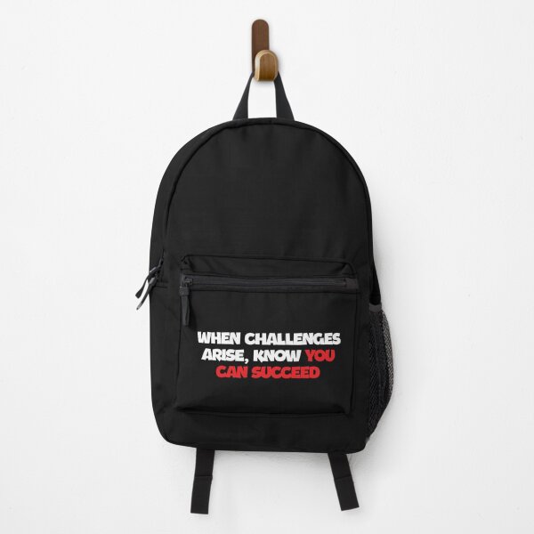 Item preview, WHEN CHALLENGES ARISE, KNOW YOU CAN SUCCEED designed and sold by thewolf988.
