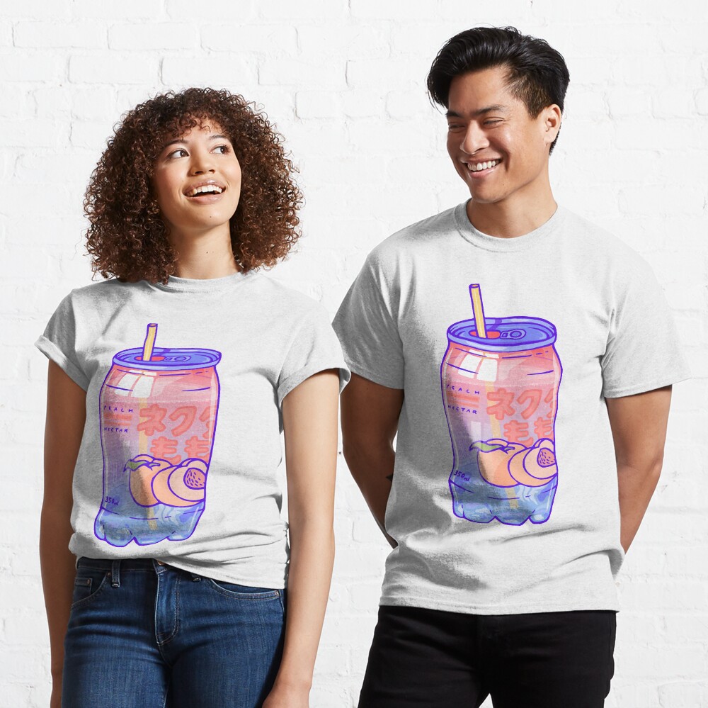 Peach Bubbles Classic T-Shirt