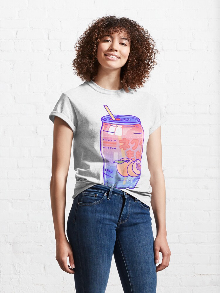 Alternate view of Peach Bubbles Classic T-Shirt