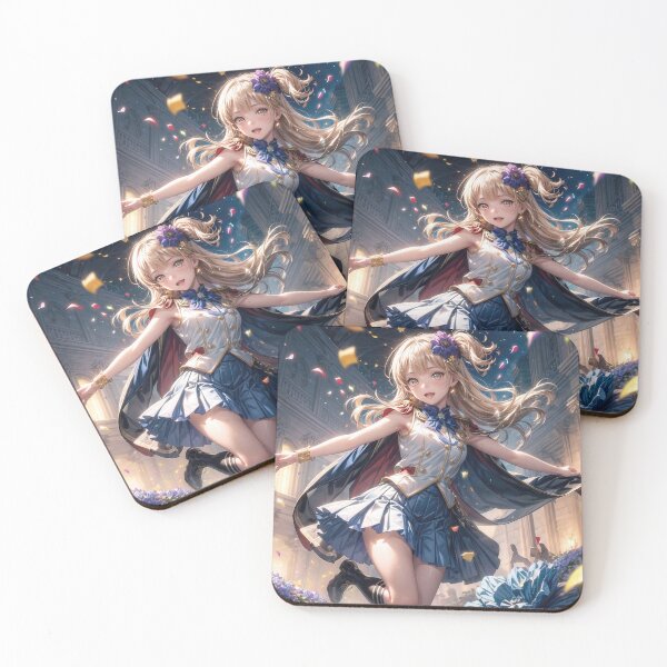 Item preview, Anime princess portrait in a fantasy world art designed and sold by TheArtistOf2022.