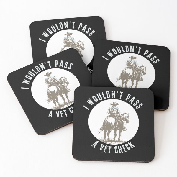 Item preview, I Wouldn't Pass a Vet Check Horseback Riding designed and sold by BetiOnDemand.