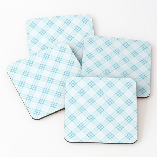 Item preview, Earthy Light Blue Tones Plaid designed and sold by Kpss2564.