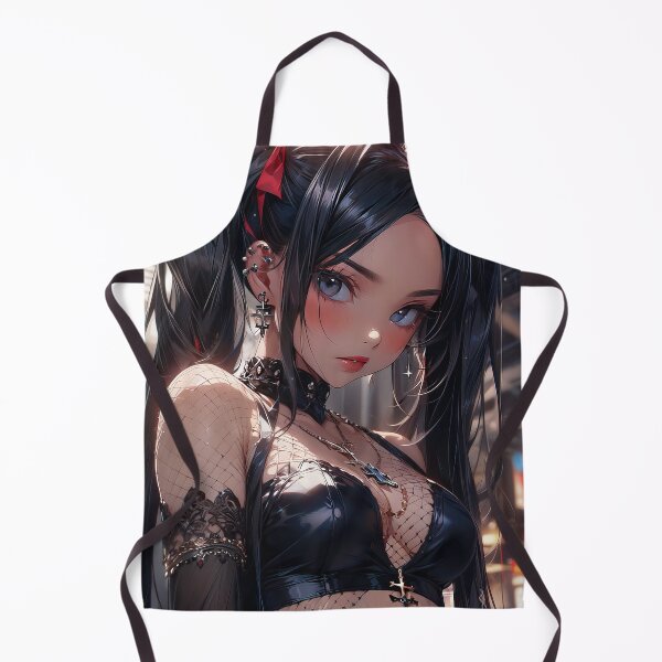 Item preview, Copy of Dark gothic anime girl at night portrait art designed and sold by TheArtistOf2022.