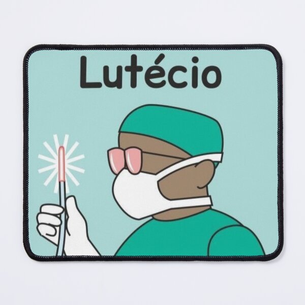 Item preview, green art of the substance of the chemical element lutetium for teaching in universities designed and sold by koringaFTS.