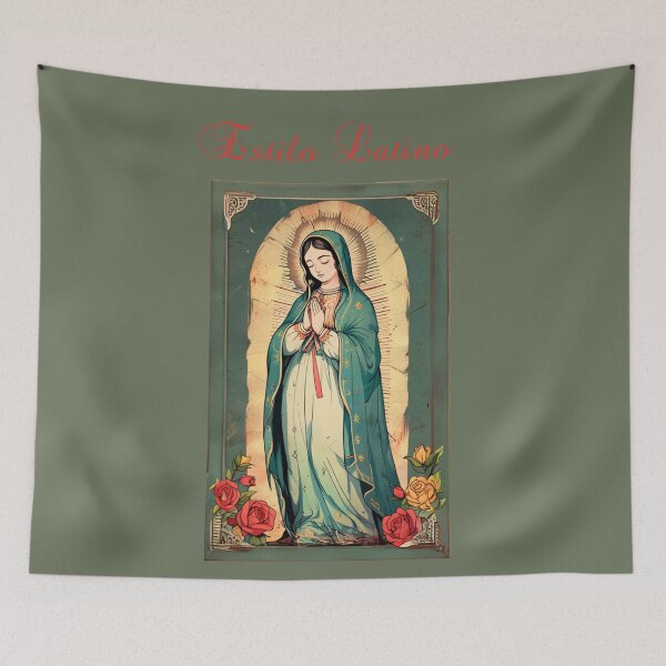 Item preview, Latin style Virgin Mary designed and sold by La Loca.
