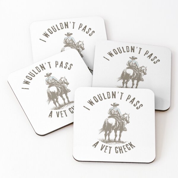 Item preview, I Wouldn't Pass a Vet Check Horseback Riding designed and sold by BetiOnDemand.