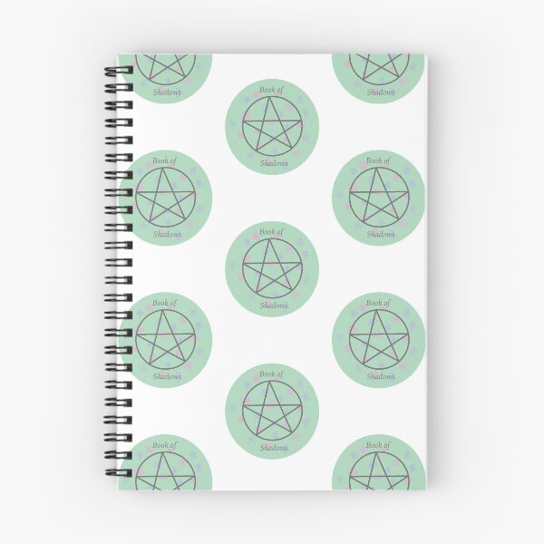 Item preview, Book of Shadows Pentacle designed and sold by Rosemo.