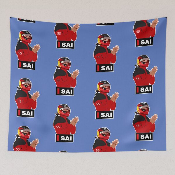 Item preview, F1 Carlos Sainz illustration designed and sold by ZooStateofMind.
