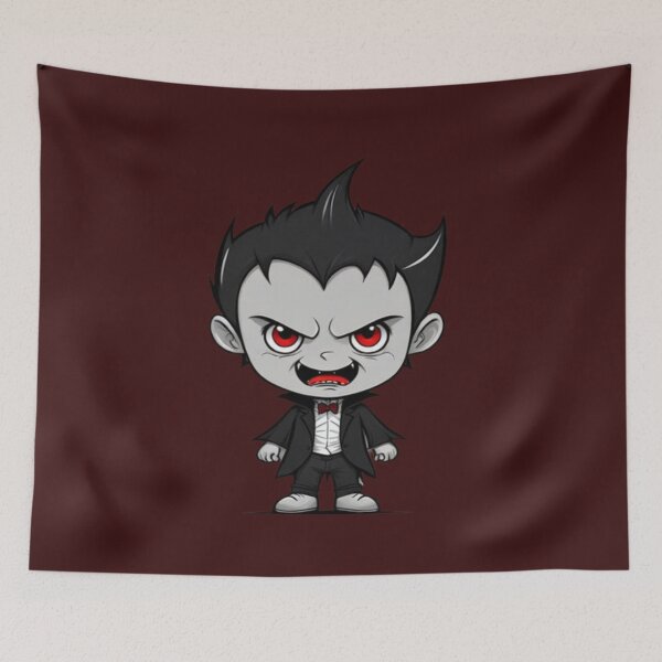 Item preview, Creepy Vampire Artwork designed and sold by Planetporridge.