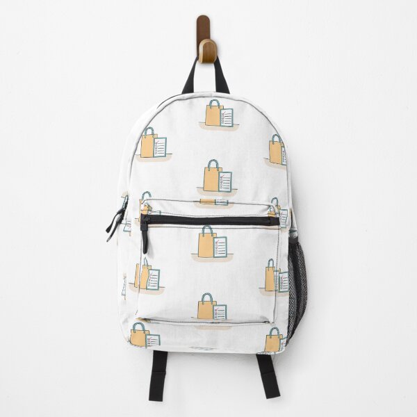 Item preview, Shopping bag with shopping list designed and sold by rasagamastore.