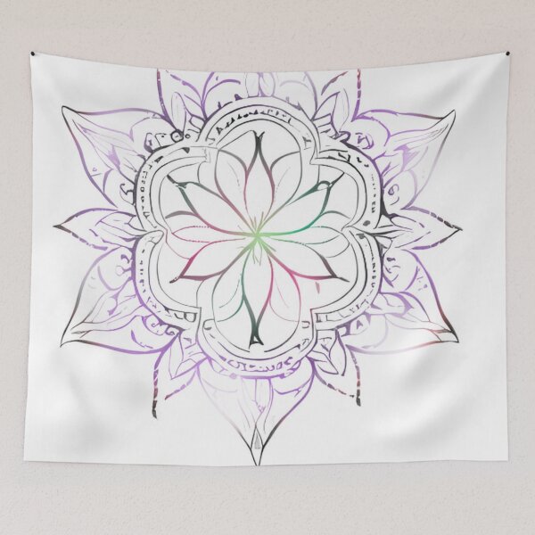 Item preview, Color Mandela Tattoo Design designed and sold by MatrixTattoo.