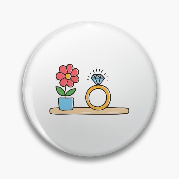 Artikelvorschau, schöner Ehering und Blume entworfen und verkauft von rasagamastore.