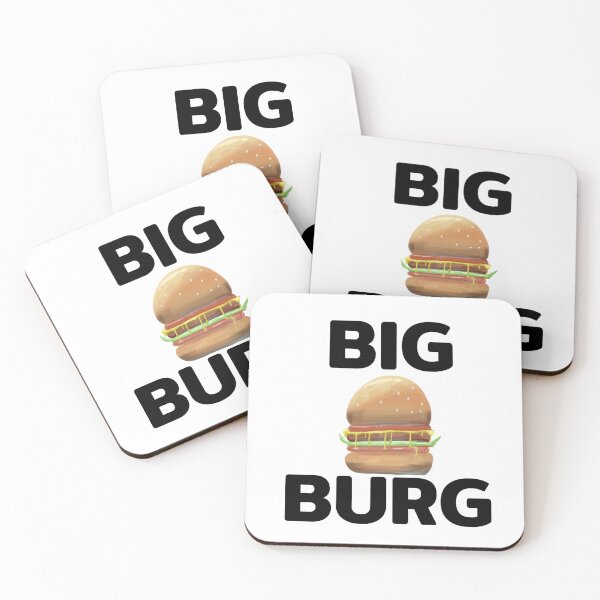 Item preview, Big Burg Burger semi-realistic style  designed and sold by Wish Design.