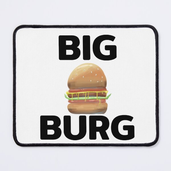 Item preview, Big Burg Burger semi-realistic style designed and sold by Wish Design.