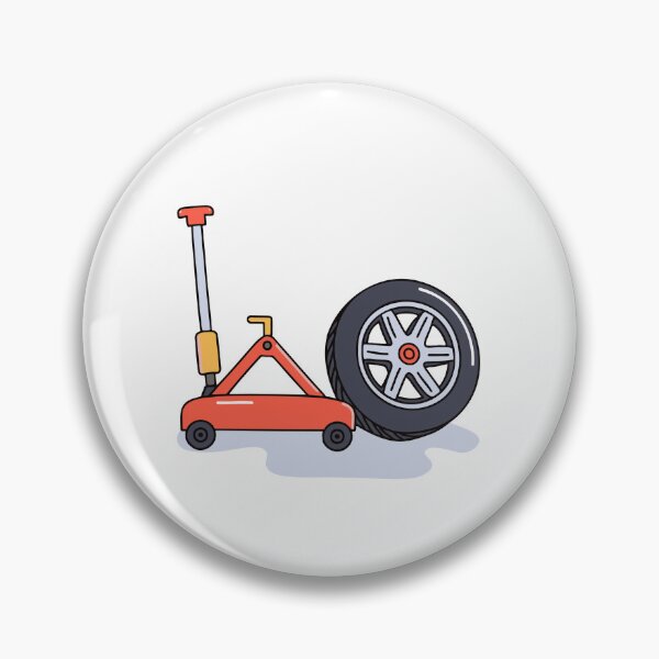 Item preview, car jack with a spare tire designed and sold by rasagamastore.