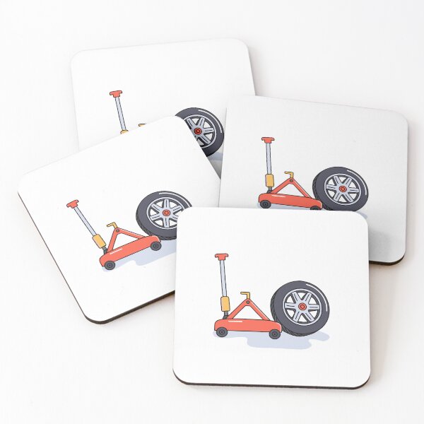 Item preview, car jack with a spare tire designed and sold by rasagamastore.