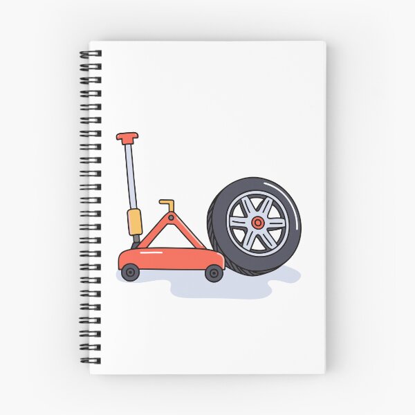 Item preview, car jack with a spare tire designed and sold by rasagamastore.