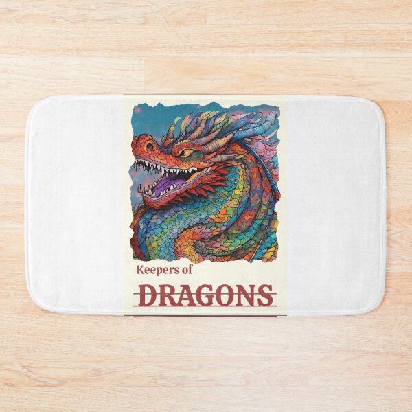 Artikelvorschau, Das Logo Keepers of Dragons entworfen und verkauft von Vibes-vintage.