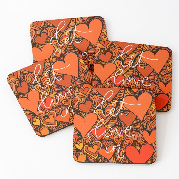 Item preview, Let love in designed and sold by TheCosyFruitbat.